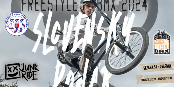 SLOVENSKÝ POHÁR FREESTYLE BMX/MTB 2024 ŠTARTUJE !